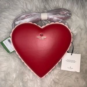 Kate Spade Yours Truly Chocolate Heart Mini Bag